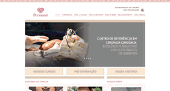 Desktop Screenshot of perinatal.com.br